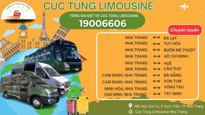 7 nhà xe Nha Trang đi Vũng Tàu giá rẻ, xe chạy hàng ngày