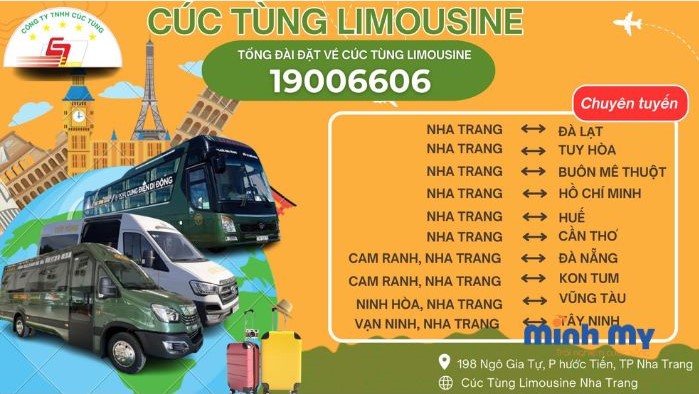 TOP 7 nhà xe Nha Trang Kon Tum chất lượng cao 99%