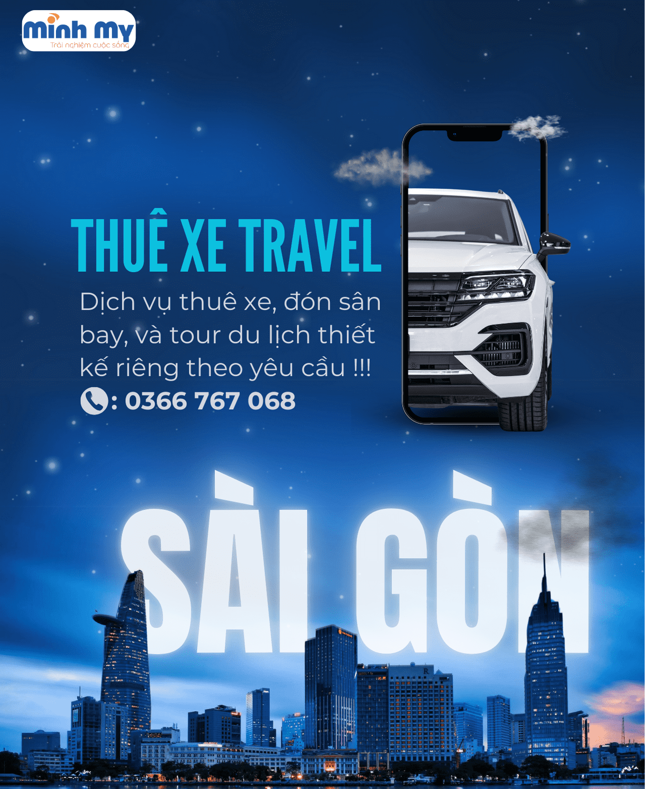 Thuê xe du lịch Sài Gòn