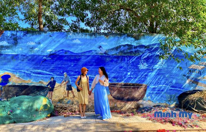 Làng bích hoạ Nha Trang - Điểm check in cho các nàng thơ