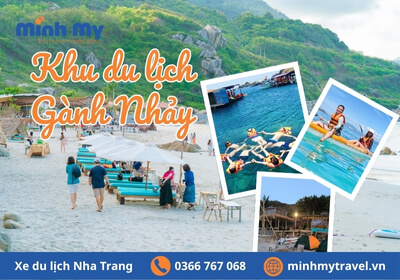 Vui chơi thoả thích tại Khu du lịch Gành Nhảy Ninh Vân