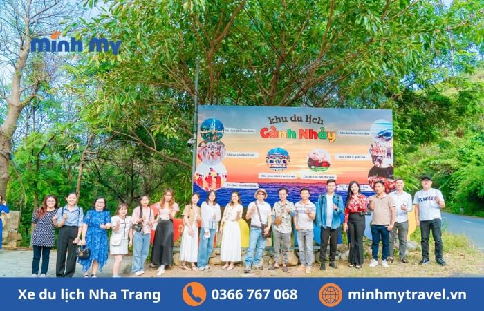 Vui chơi thoả thích tại Khu du lịch Gành Nhảy Ninh Vân