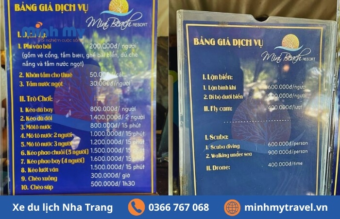 Review Mini Beach Nha Trang - Thiên đường biển vạn người mê