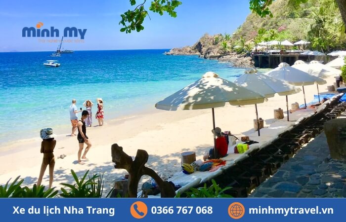 Review Mini Beach Nha Trang - Thiên đường biển vạn người mê