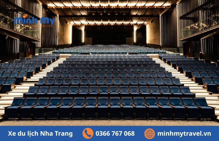 Nhà hát Đó Nha Trang - Kiến trúc độc đáo vùng biển