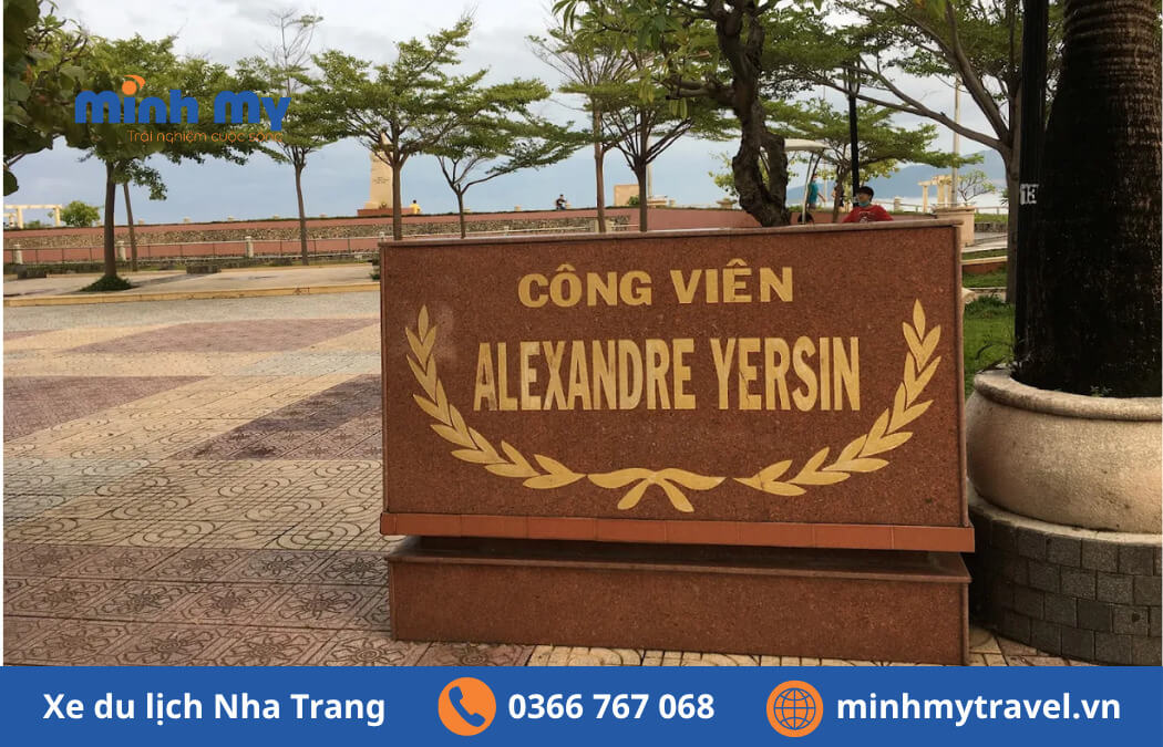 Review Công Viên Alexandre Yersin Nha Trang - nơi tưởng nhớ vị bác sĩ vĩ đại