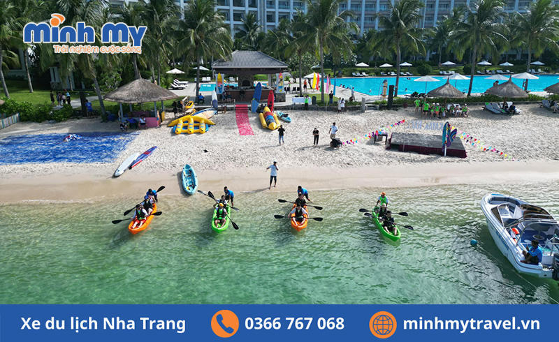 Chèo SUP biển Nha Trang