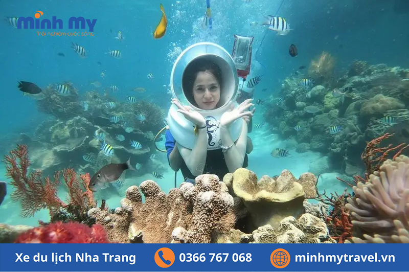 Lặn san hô Nha Trang tháng 7