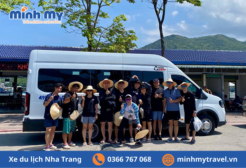 Thuê xe 16 chỗ tại Minh My Travel